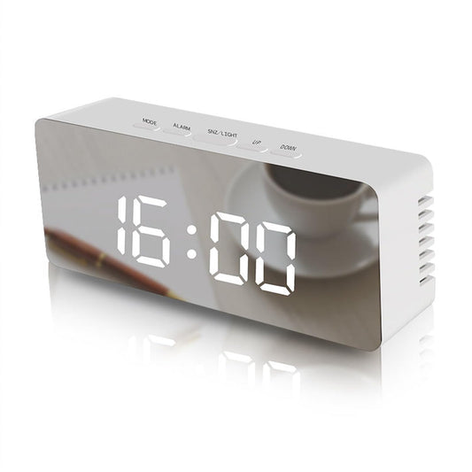 Digital LED Mirror Alarm Clock