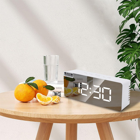 Digital LED Mirror Alarm Clock