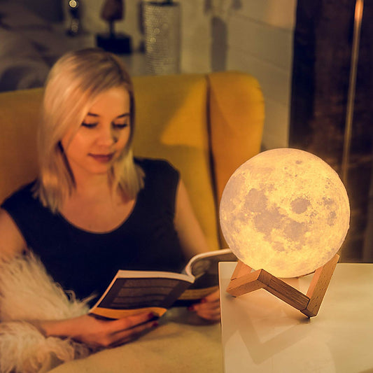 3D Moon Night Lamp