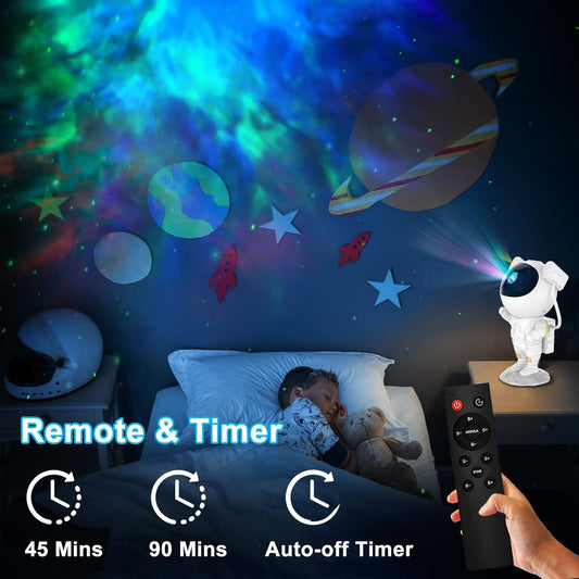 Astronaut Galaxy Light Projector